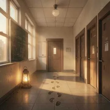 Сегодня тише школьный коридор,