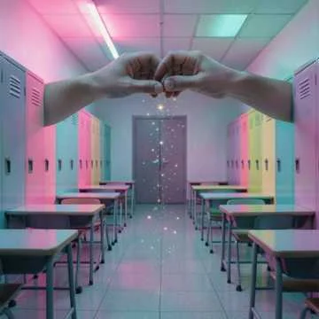 На партах — кофе и конспект.