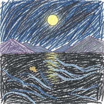 Луна смотрелась по ночам в озера,