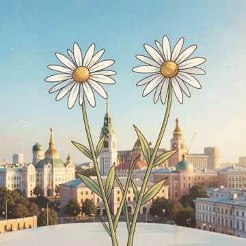 Летние ромашки
