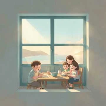 Оля любила маму, любила отца,