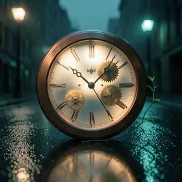 Тишина, глубокая, таинственная,