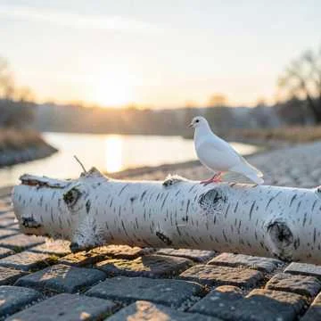 На ладони утро