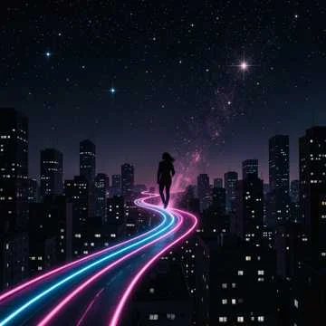 В ночи, когда сияют звёзды,