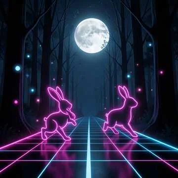 The road to rabbit town
