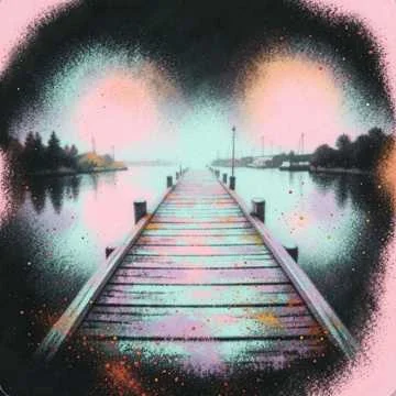 Ты уехал снова - где-то мост растёт,