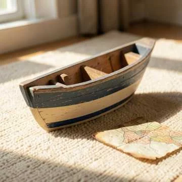 Помню детскую кровать — наш корабль отважный.