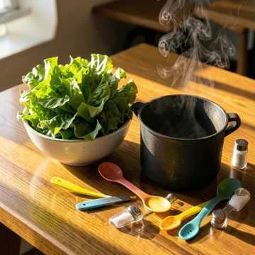 В кафе две девчонки с утра