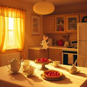 Леночка, в доме сегодня так звонко,
