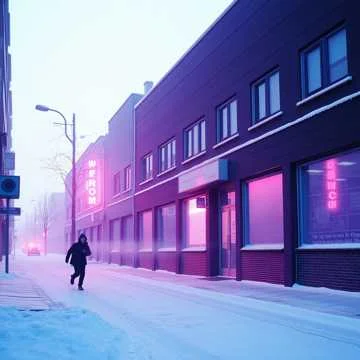 Зима за окном стучится