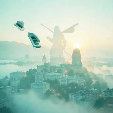 Милый старый дворик, виноградная лоза,