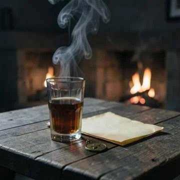 За окном метель кружит