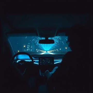 (Звук электромотора, тихая электронная музыка)