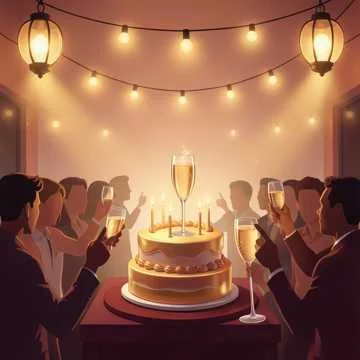 Слышишь, Саня. Расслабься. У тебя сегодня юбилей. Весь зал гудит, как улей, И в…