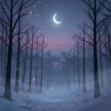 В небе, где звезды как сердца мертвы,