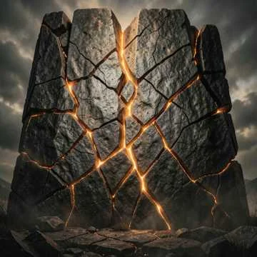 Рваные трещины...