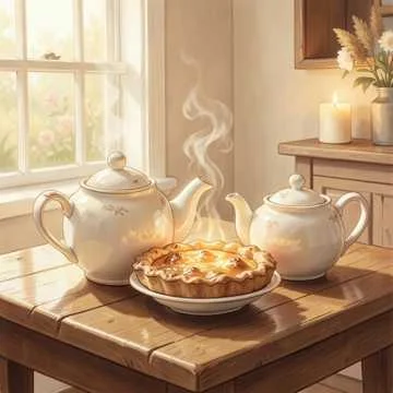 Утро тихо заглянуло в дом