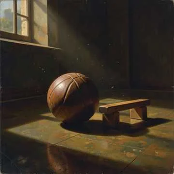 Утро, спортзал, линолеум блестит,