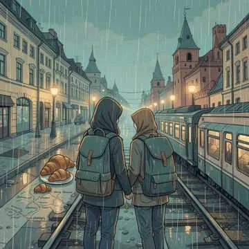 Вечерний поезд, слабый чай