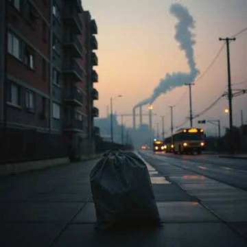 Серый подъезд