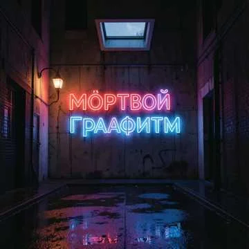 Сделал тег - мое граффити, за оградой нету жизни,
