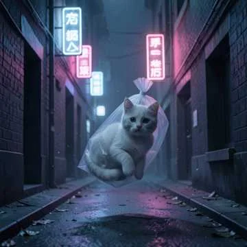 Мяу-мяу, мяу-мяу, котёнок в пакете.