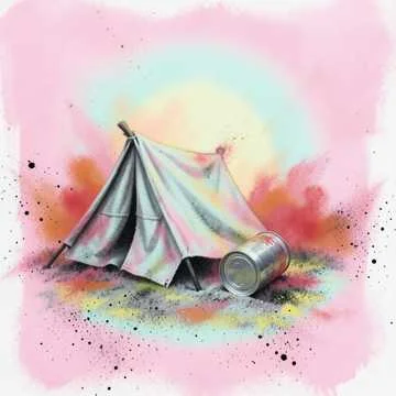 Маме Наташе, которая убирает палаточный лагерь