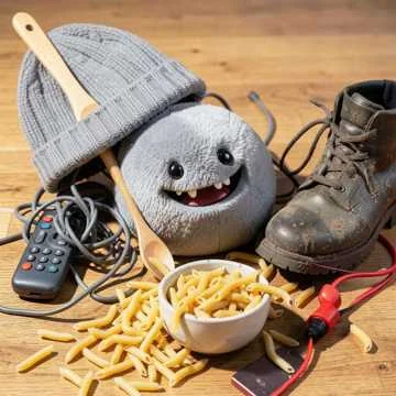 В шкафу живёт захар,