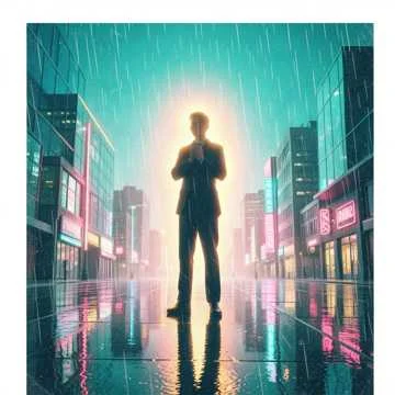 Ты пришёл, как тёплый дождь,