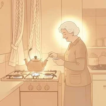 Когда моя бабуля приходит в гости к нам начнет блестеть кастрюля успеет тут и…