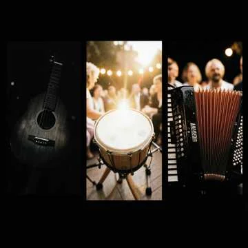 Georgian folk pop, modern Caucasian dance chanson, passionate male vocals with…