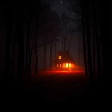 В тёмном лесу, где туман густой,