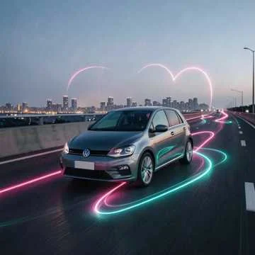 Еду забираю девушку с клуба, мы едем в Челябинск. На сером volkswagen polo 200…