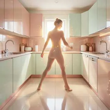 На кухне чистота