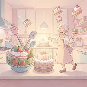 Бабушка наша лЮбим тебя!