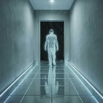 В прихожей твой смех