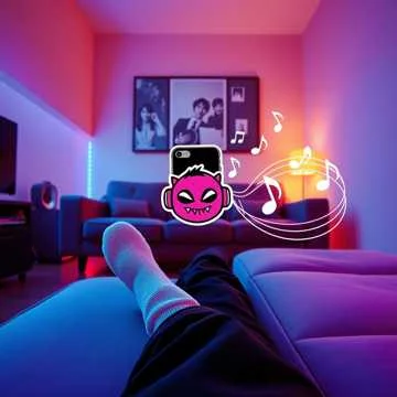 Сидит девчонка на диване белые носки черные джинсы и футболка,фанатеет по Юрию…