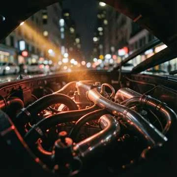Капот кипит черный мерин летит у меня поднялся аппетит ночная Москва не спит…