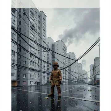 в плену города