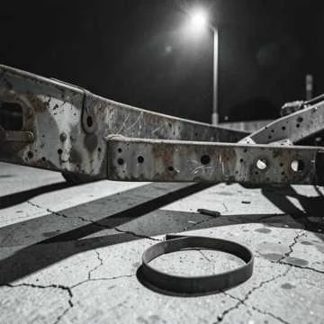 Во дворе под брезентом