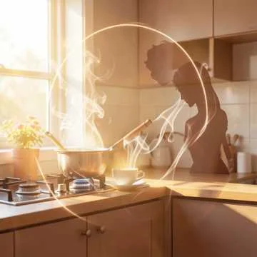 Семь утра, на кухне свет
