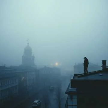 Сэйнт Пи. Я люблю этот город в тумане.