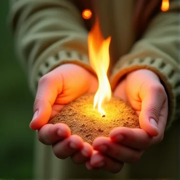 У Никиты в ладонях
