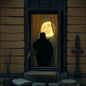 ернулся мельник вечерком