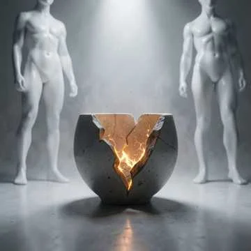Мелькают лица в серой тишине,