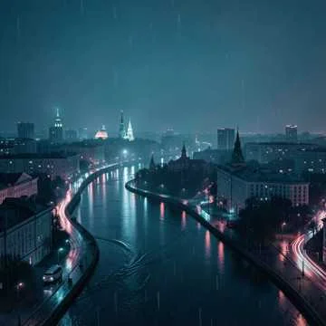 По патриаршим иду, фары на мокром стекле. Тихий асфальт под ногами, и город…