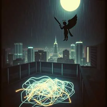 Я стою за её спиной