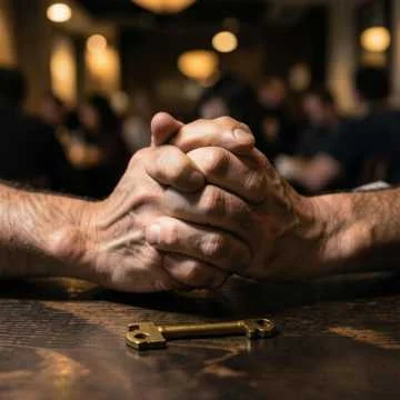 Мы в шумном зале ресторанной суеты,
