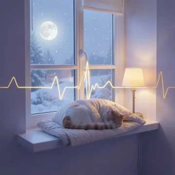 Спи, мой маленький кот,