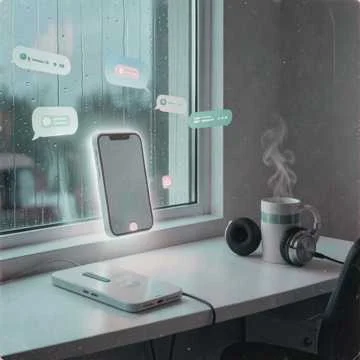 За окном капает дождь